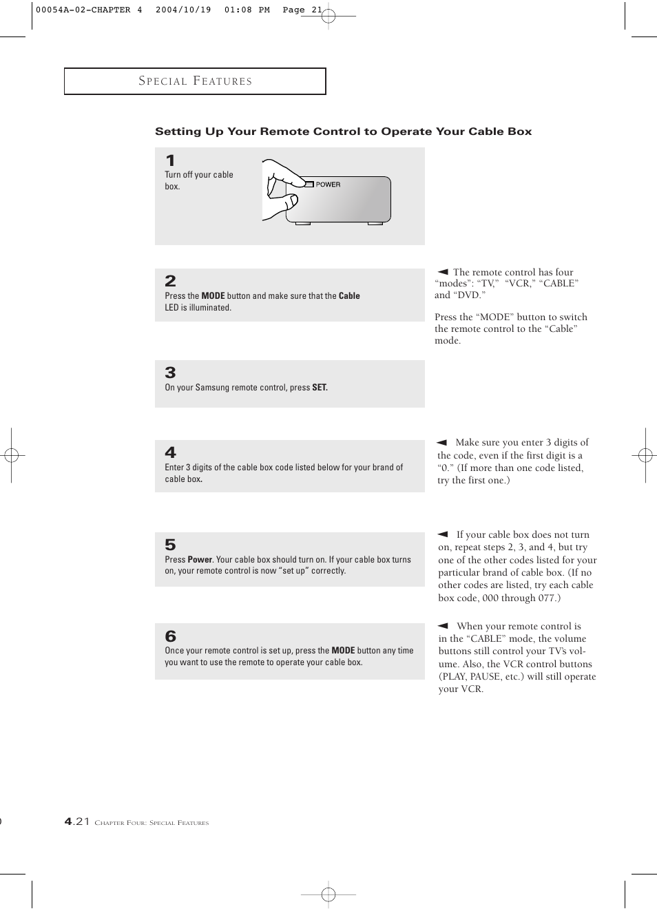 Samsung HCN553W User Manual | Page 66 / 71