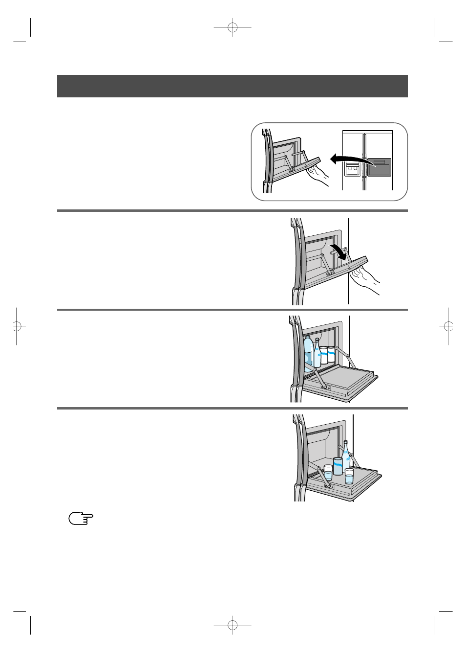 Extra refrigerating compartment | Samsung SR-S28NTA User Manual | Page 26 / 34