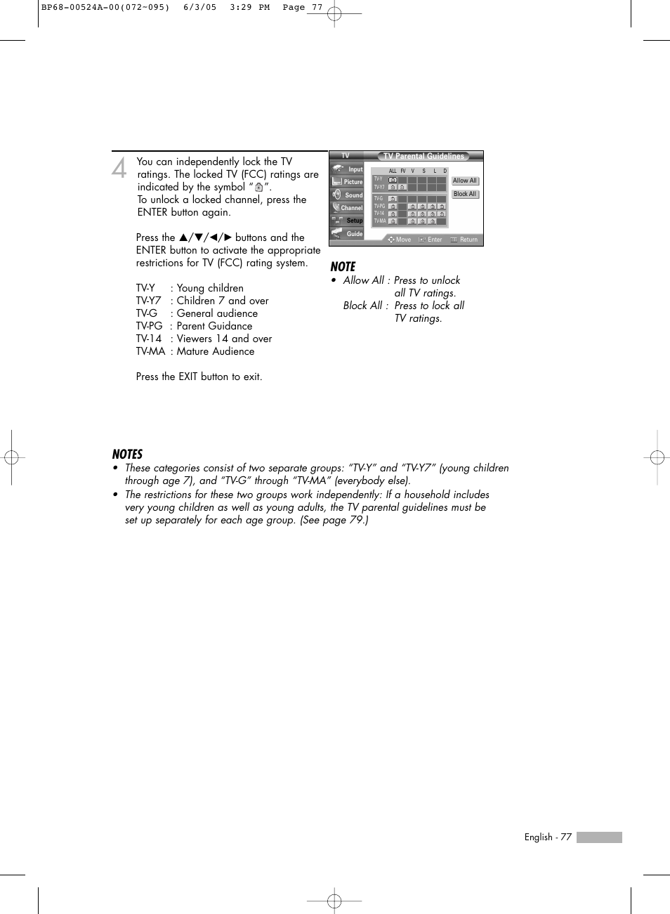 Samsung HL-R6156W User Manual | Page 77 / 96