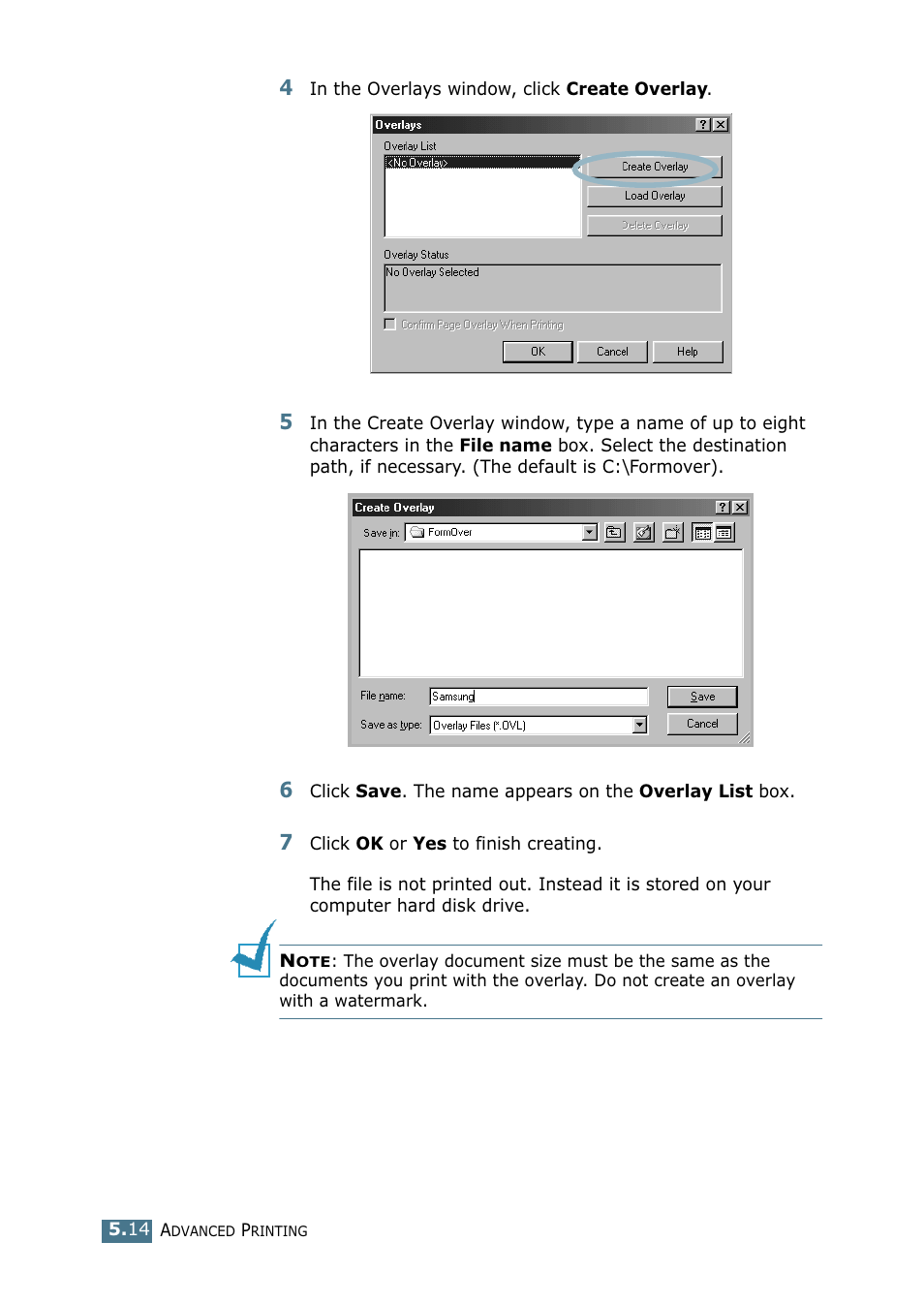 Samsung CLP 500N User Manual | Page 116 / 245