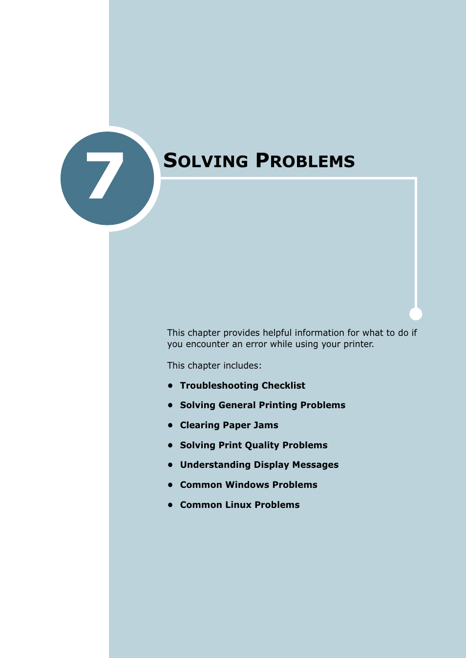 Solving problems, Chapter 7 | Samsung CLP 500N User Manual | Page 157 / 245
