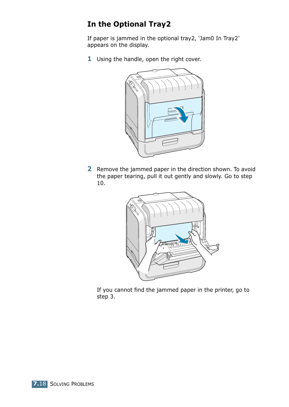 In the optional tray2 | Samsung CLP 500N User Manual | Page 174 / 245