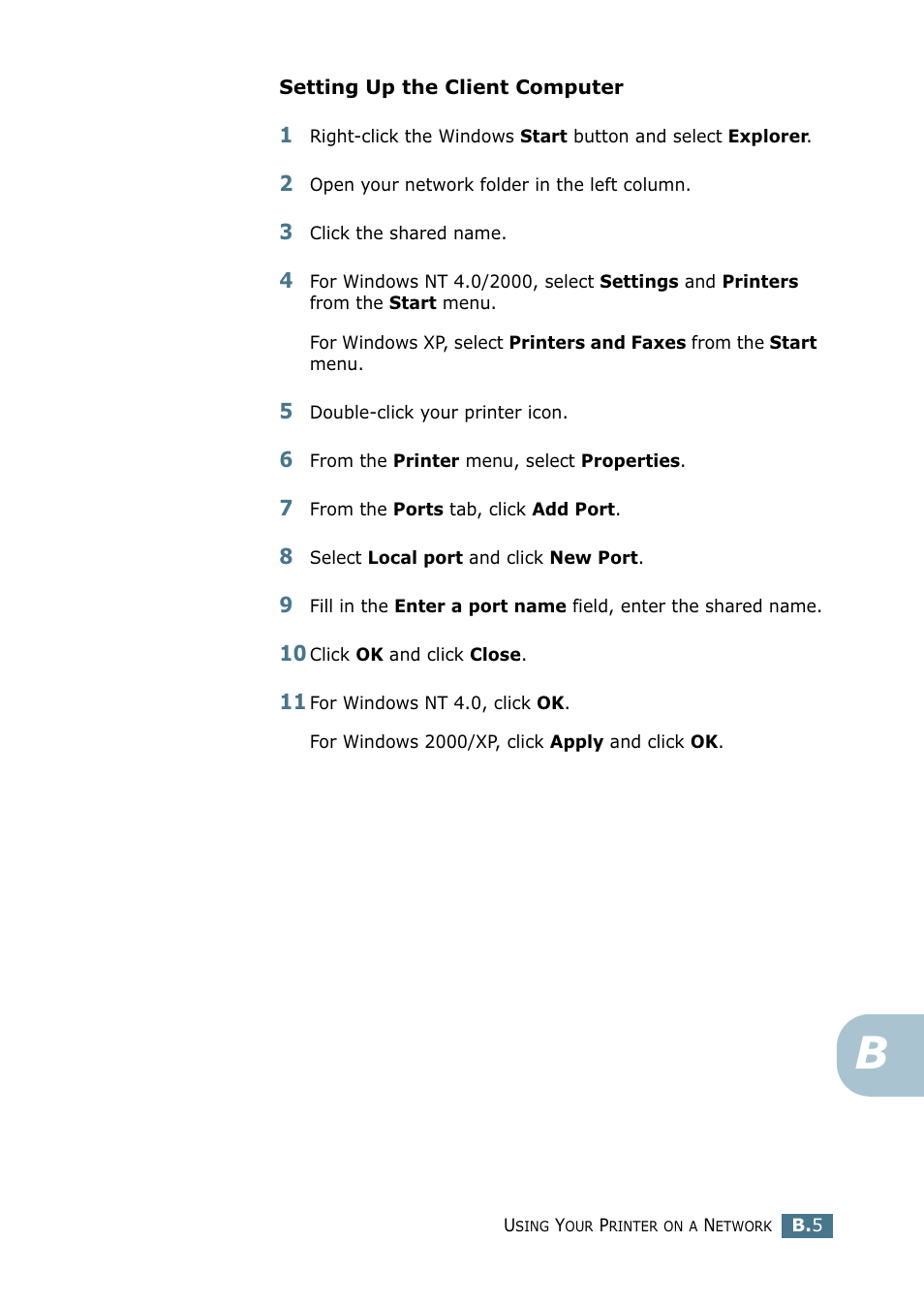 Samsung CLP 500N User Manual | Page 207 / 245