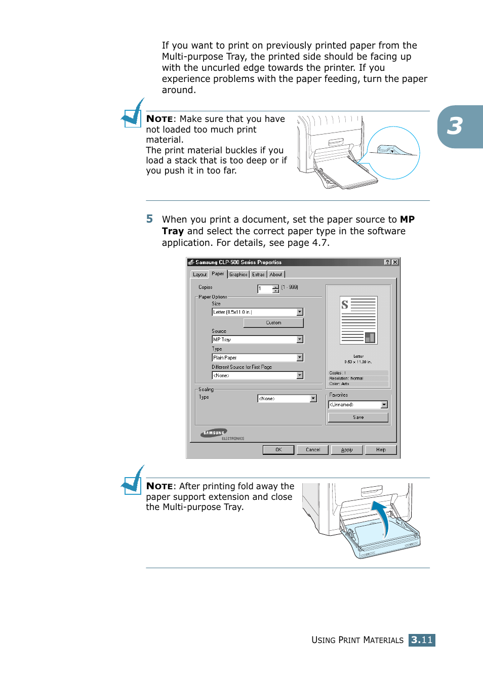 Samsung CLP 500N User Manual | Page 75 / 245
