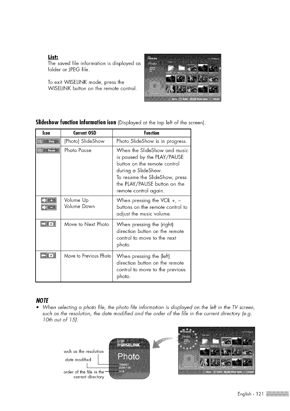 Samsung HL-$4676S User Manual | Page 121 / 135
