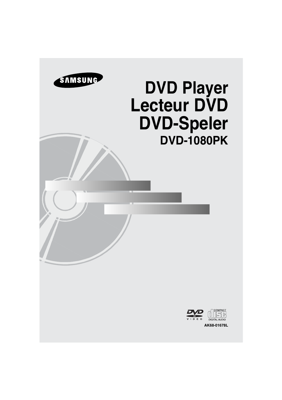 Samsung DVD-1080PK User Manual | 156 pages