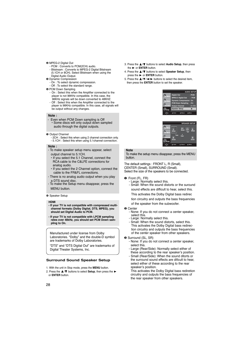 Samsung DVD-1080PK User Manual | Page 28 / 156