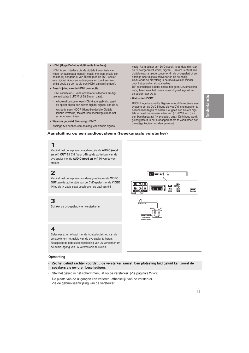 Nederlands | Samsung DVD-1080PK User Manual | Page 87 / 156