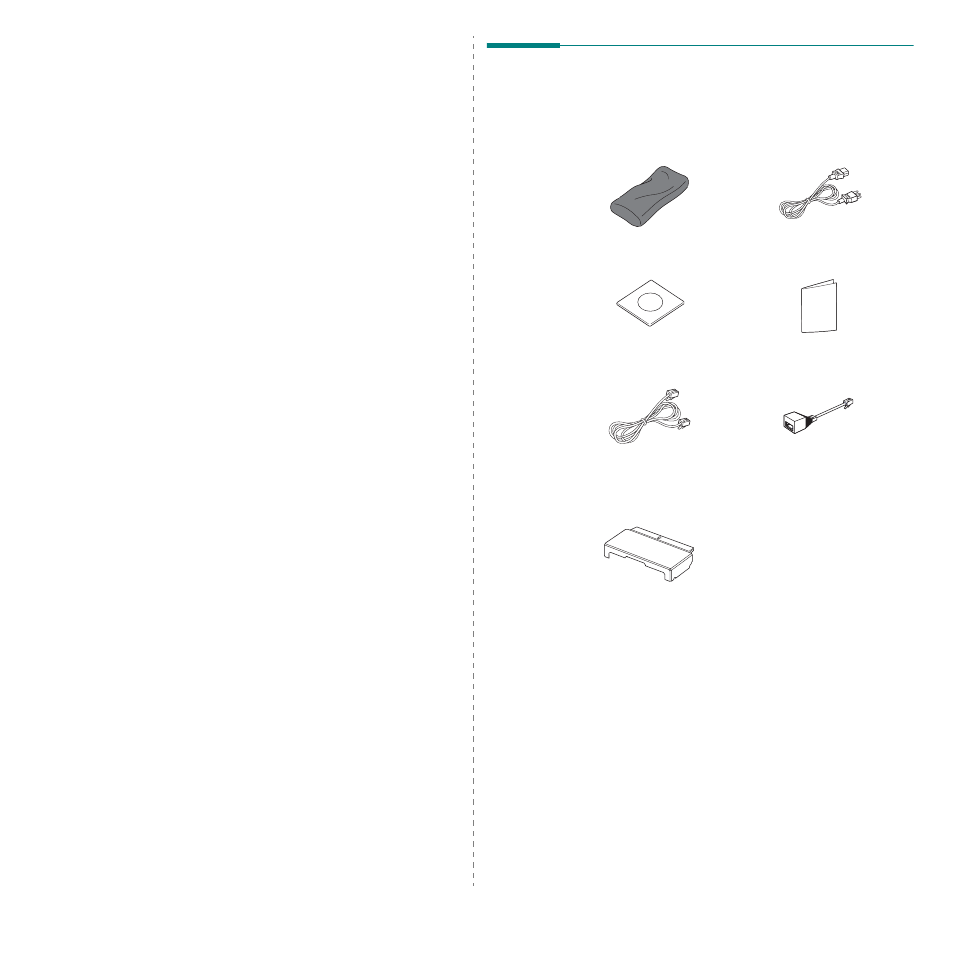 2 getting started, Unpacking, Getting started | Samsung SCX-4321 User Manual | Page 16 / 118