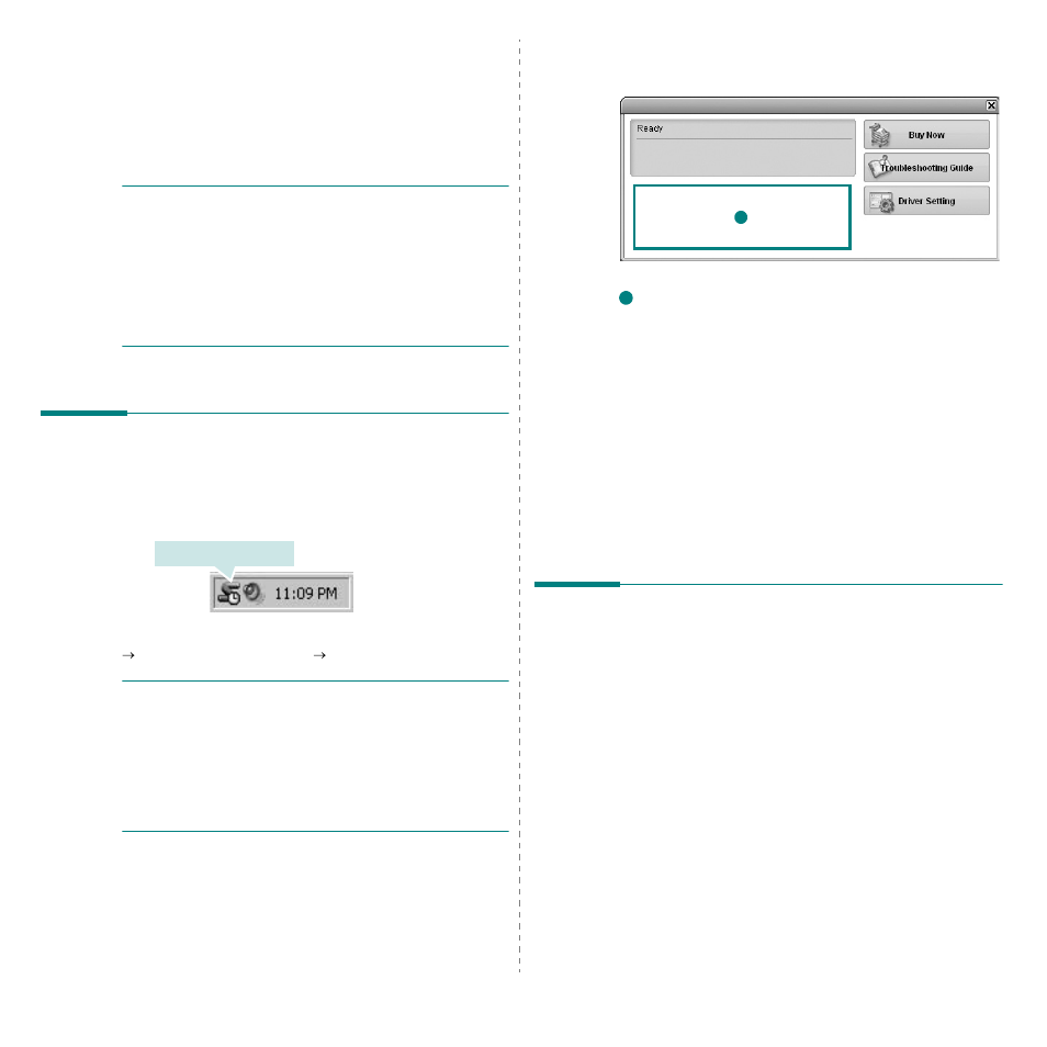 Using smart panel, Understanding smart panel, Opening the troubleshooting guide | Chapter 5 | Samsung SCX-4321 User Manual | Page 98 / 118