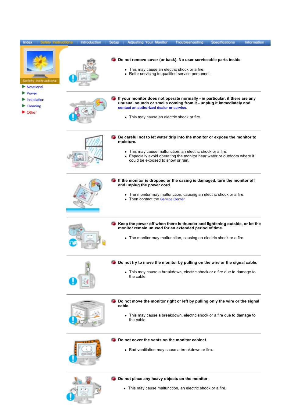 Other | Samsung 173VT User Manual | Page 7 / 41