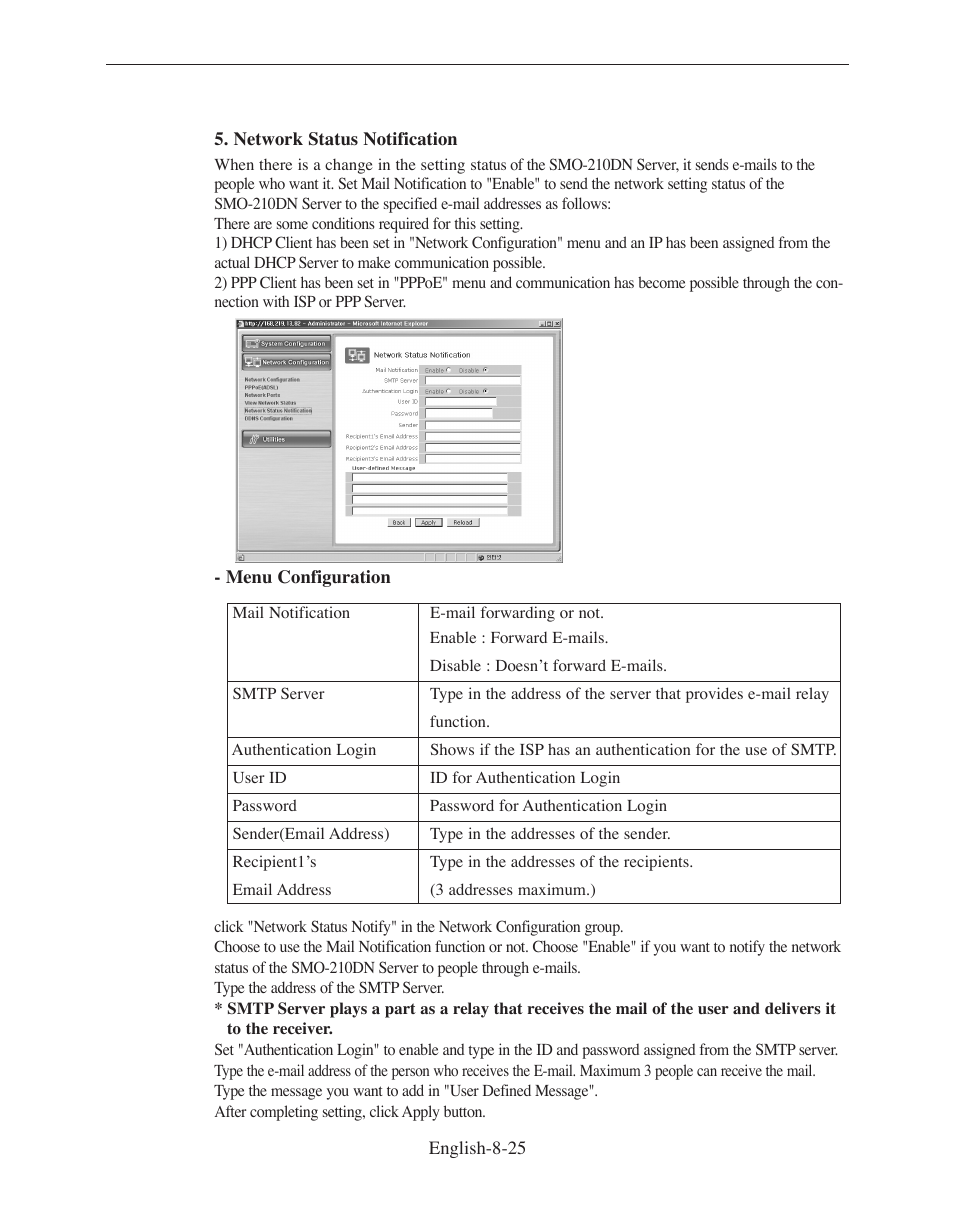 Samsung SMO-210DN User Manual | Page 107 / 138