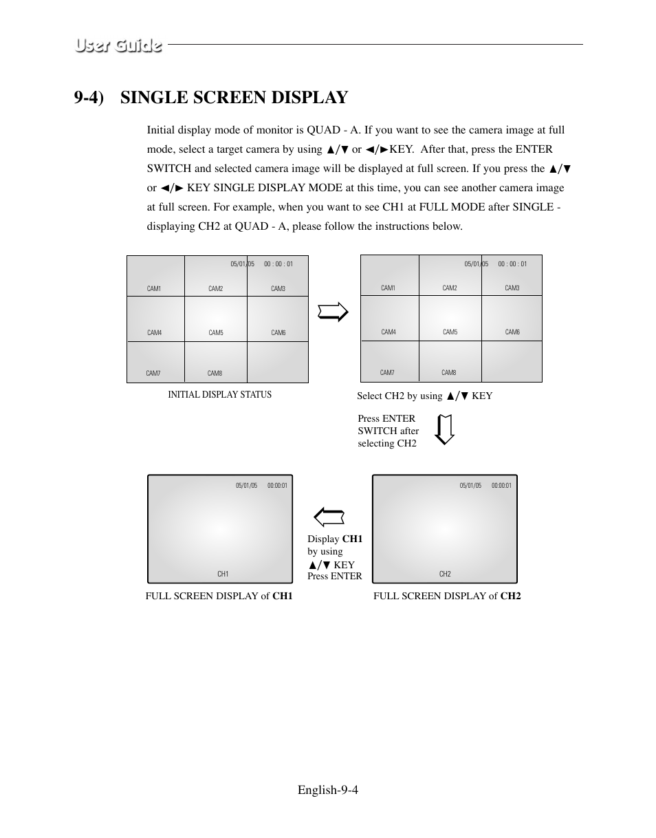 4) single screen display | Samsung SMO-210DN User Manual | Page 120 / 138