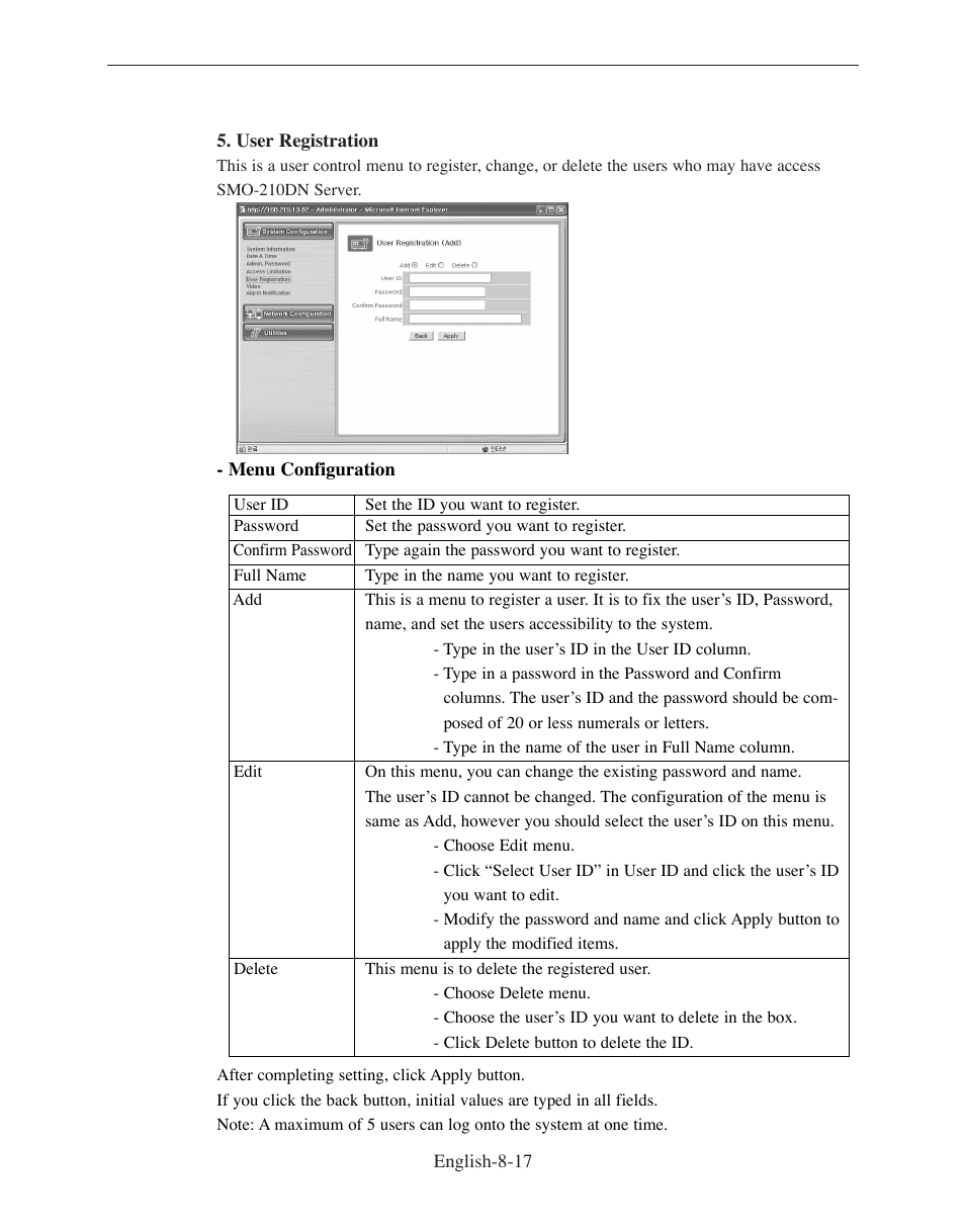 Samsung SMO-210DN User Manual | Page 99 / 138