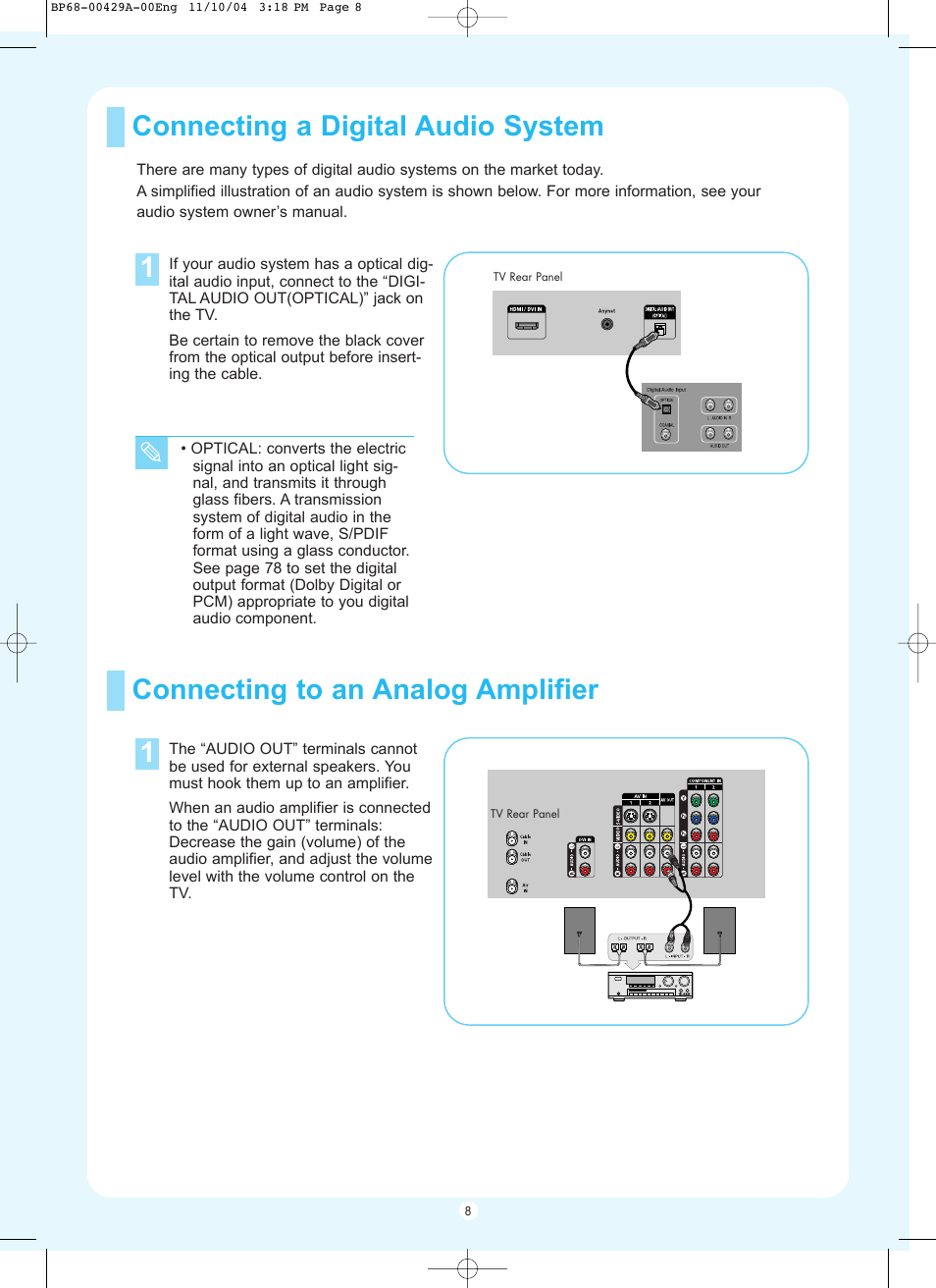 Samsung HL-P5067W User Manual | Page 8 / 16