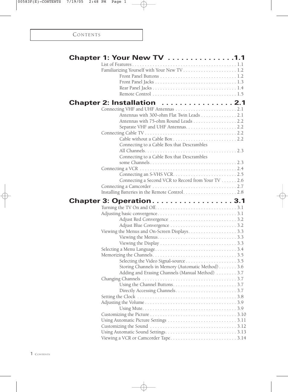 Samsung Tantus PCK 6115R User Manual | Page 6 / 58