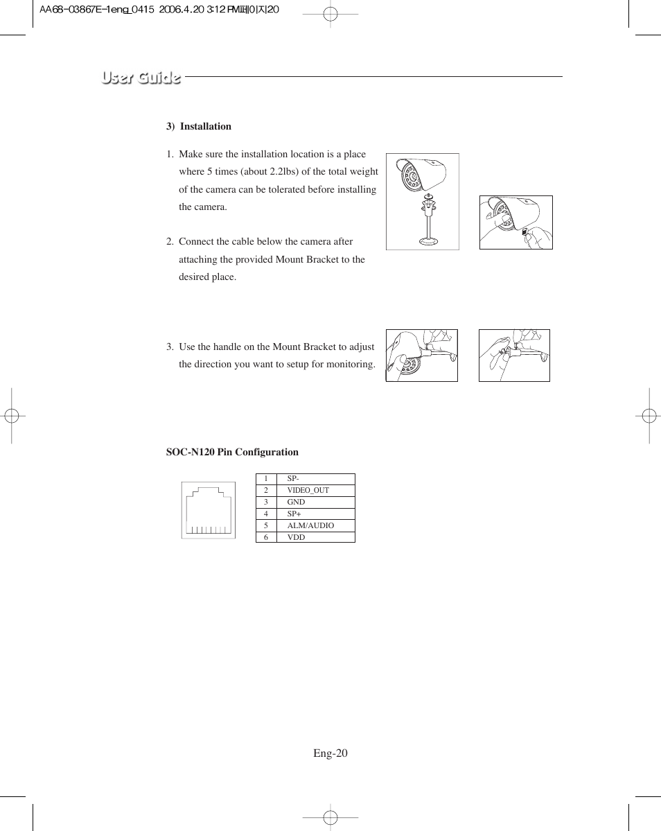 Samsung SMO-XAAV User Manual | Page 20 / 105
