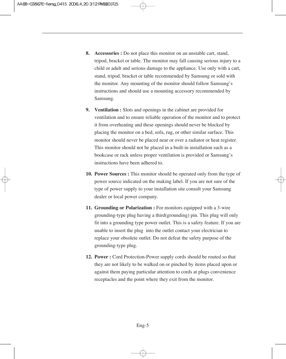 Samsung SMO-XAAV User Manual | Page 5 / 105
