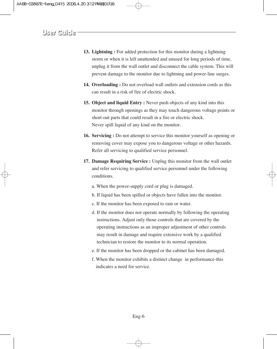 Samsung SMO-XAAV User Manual | Page 6 / 105