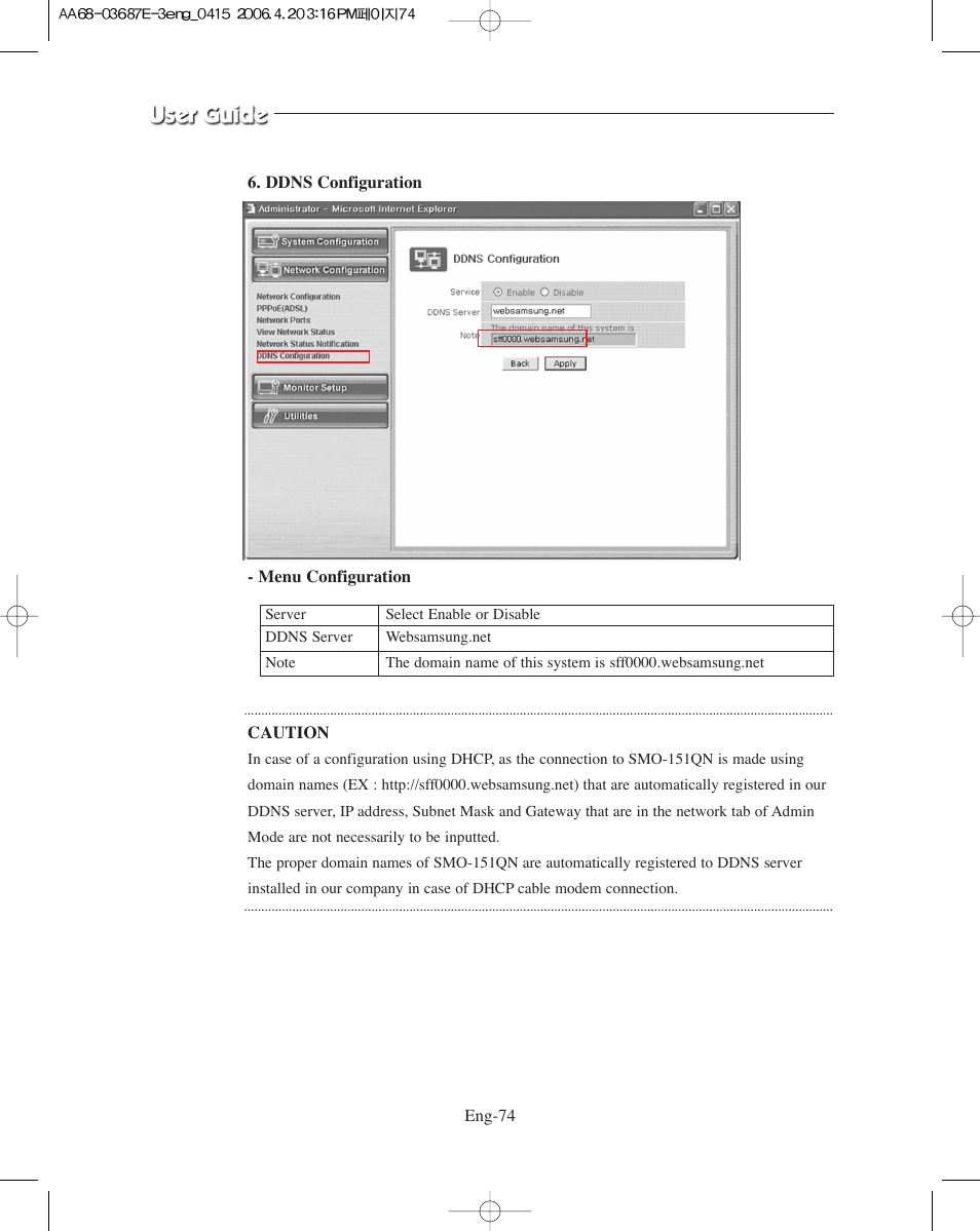 Samsung SMO-XAAV User Manual | Page 74 / 105