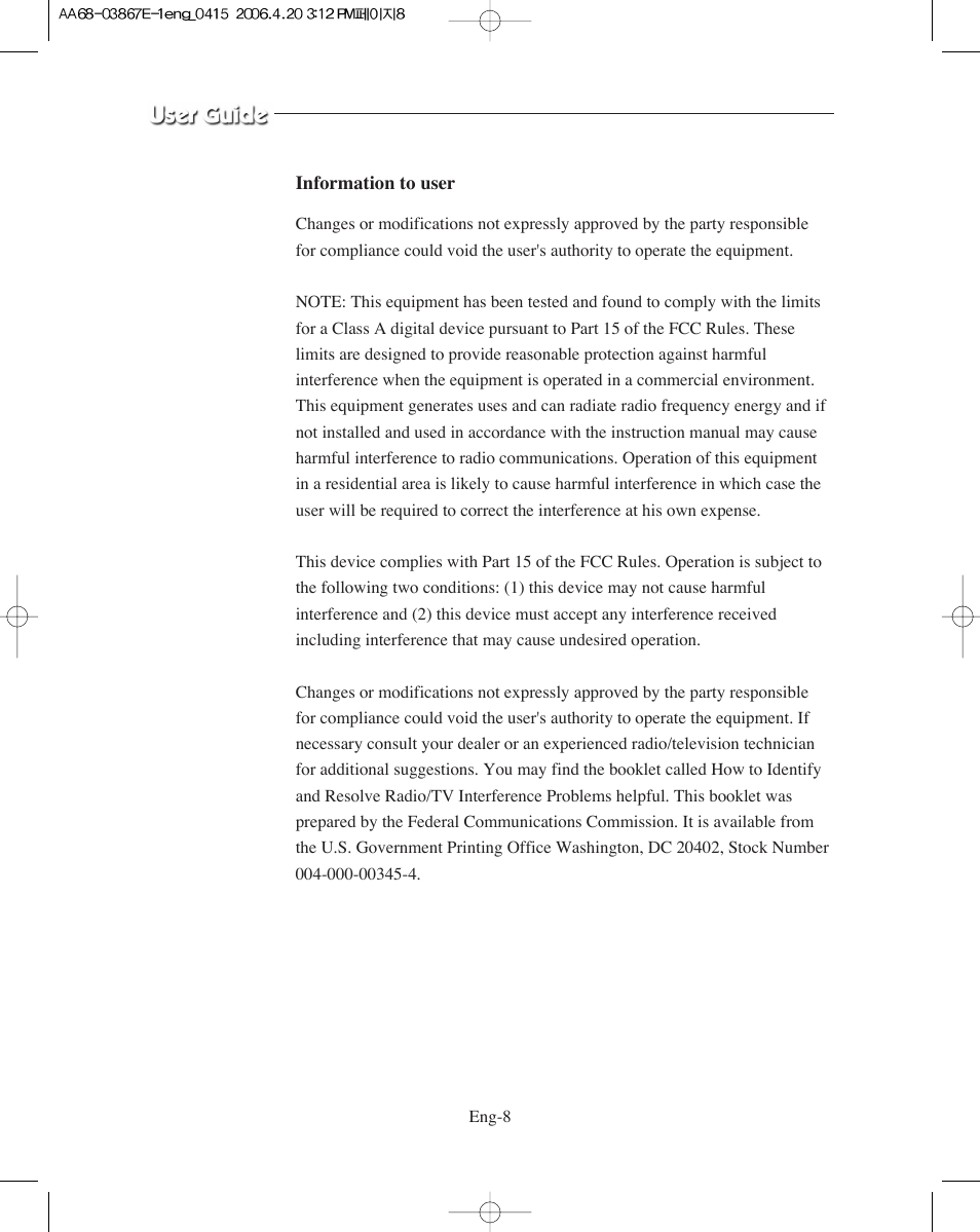 Samsung SMO-XAAV User Manual | Page 8 / 105