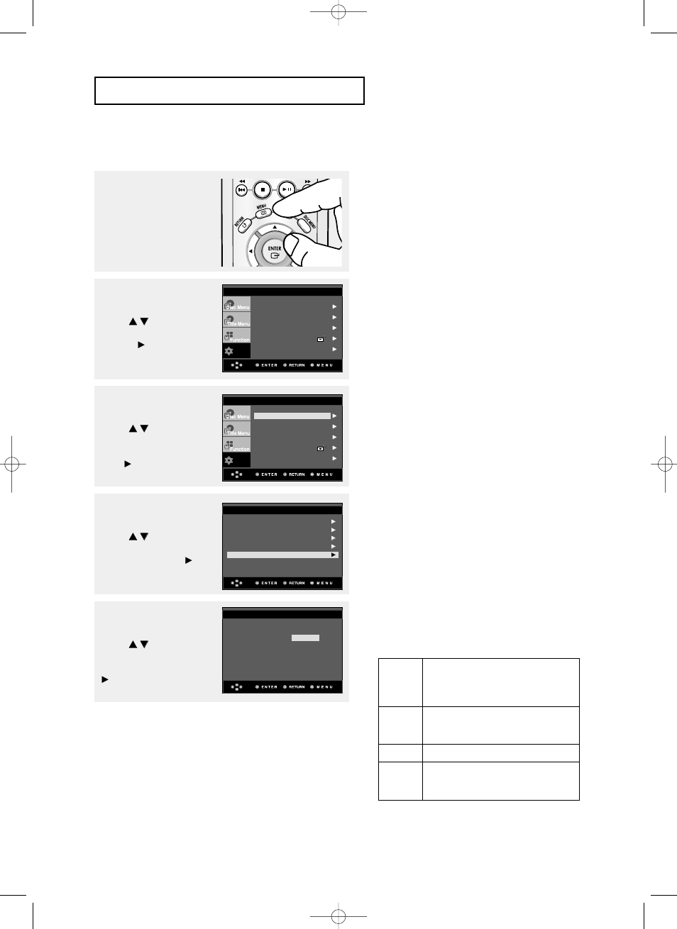 Deu-50 | Samsung DVD-P355 User Manual | Page 111 / 246
