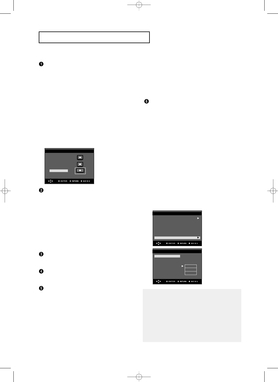 Bildformat, 9 wide), Field | Frame) | Samsung DVD-P355 User Manual | Page 115 / 246