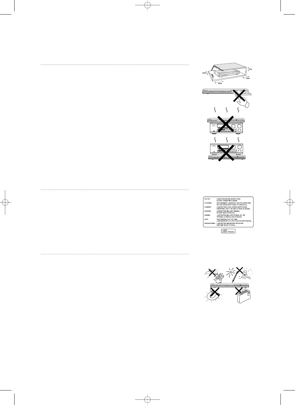 Consignes de sécurité | Samsung DVD-P355 User Manual | Page 123 / 246