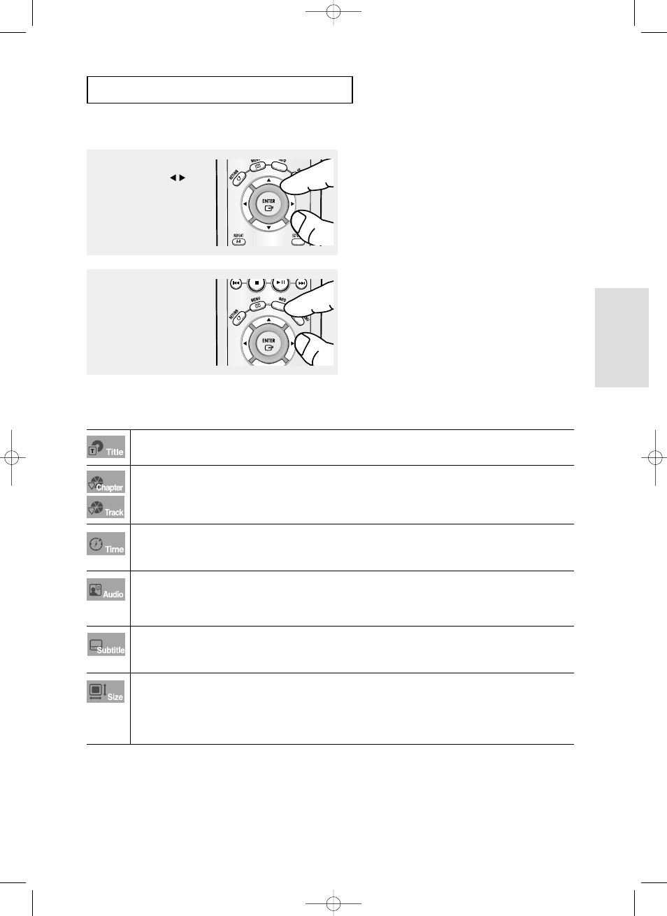 Fonctions de base f | Samsung DVD-P355 User Manual | Page 142 / 246