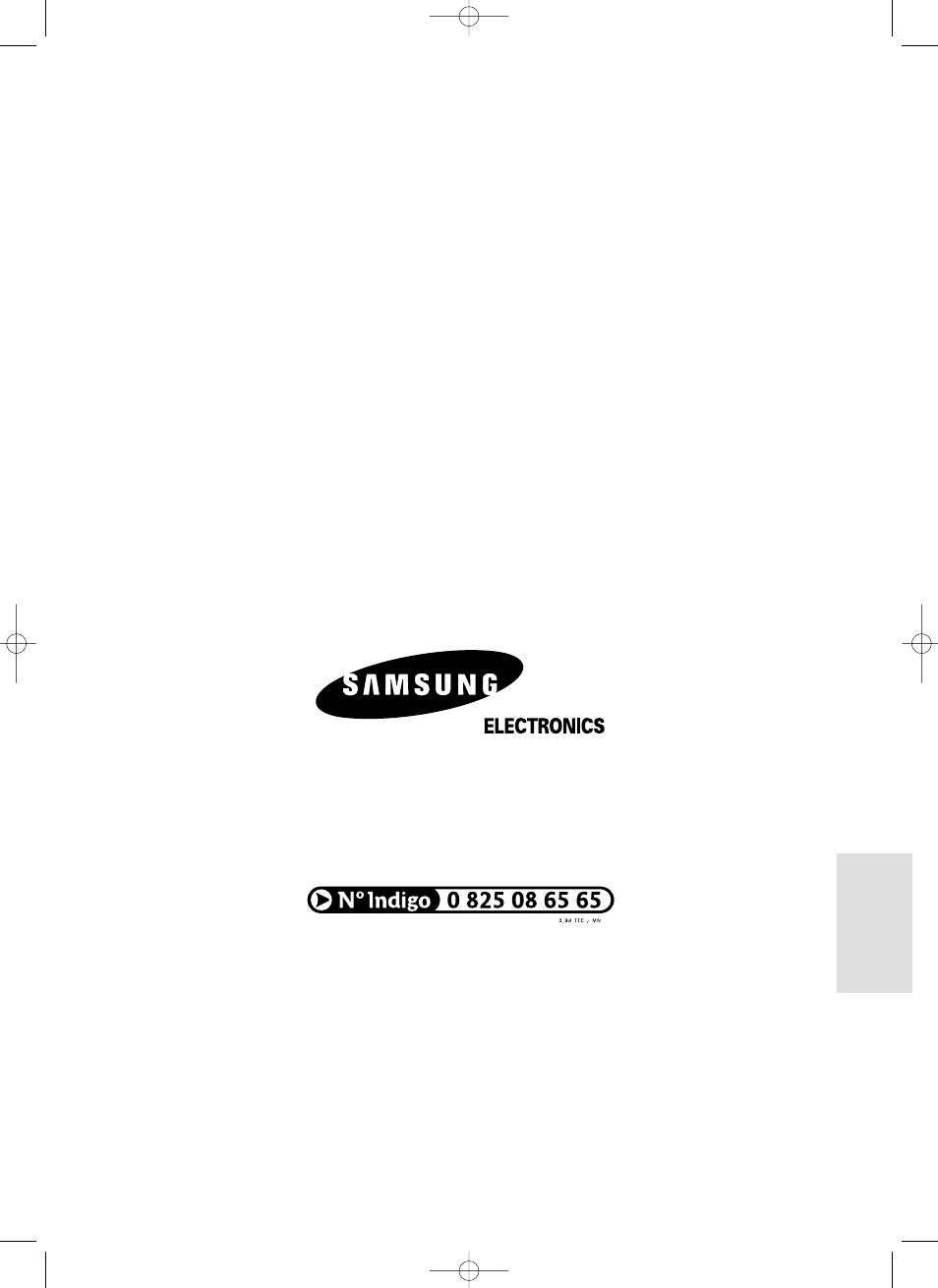Cet appareil est distribué par | Samsung DVD-P355 User Manual | Page 184 / 246