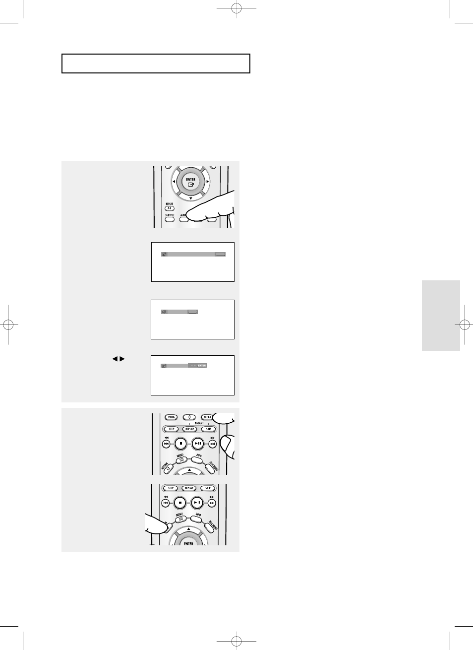 Taalkeuze geluidsspoor, Speciale functies s | Samsung DVD-P355 User Manual | Page 212 / 246