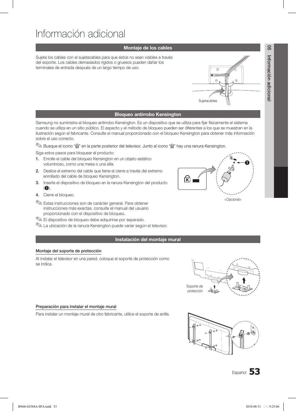 Información adicional | Samsung 750 User Manual | Page 113 / 184