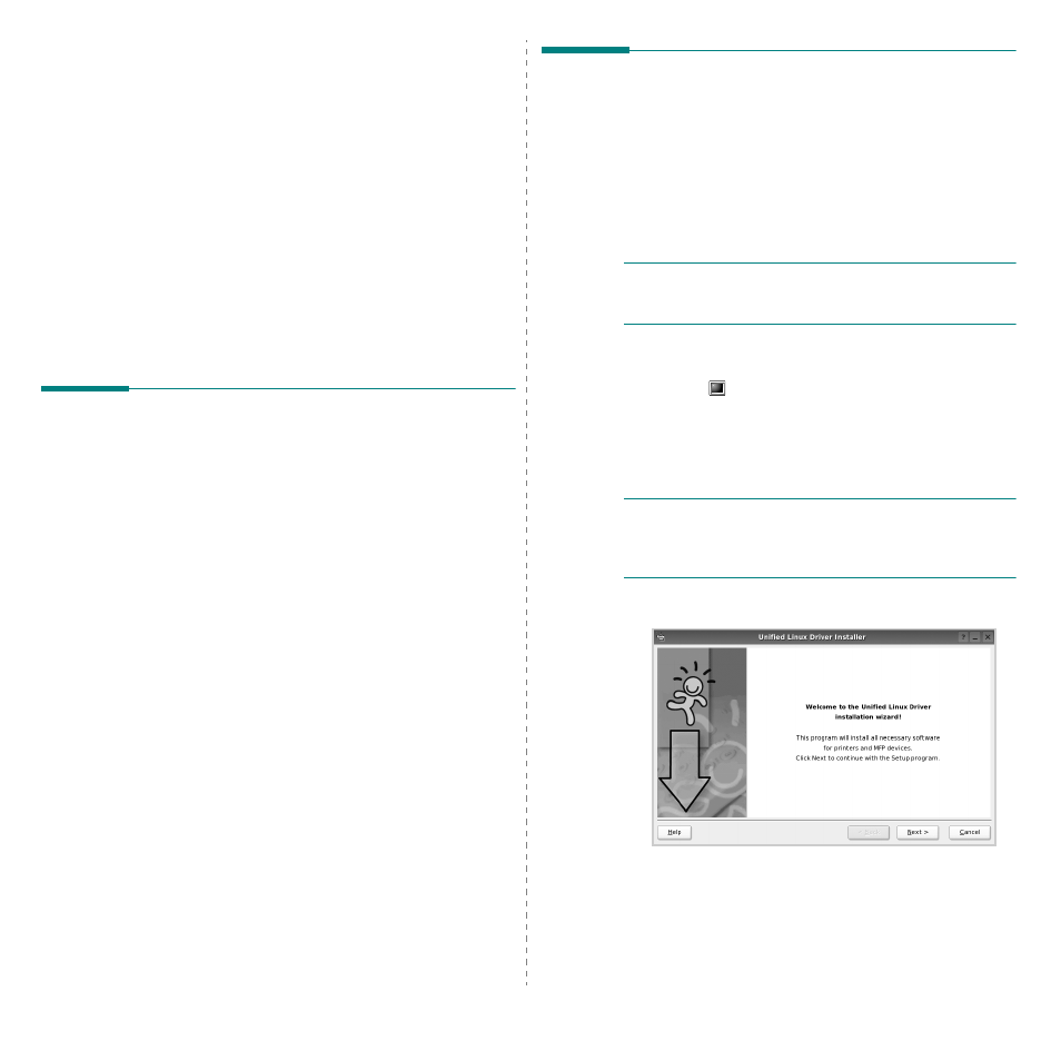 Using your printer in linux, Getting started, Installing the unified linux driver | Chapter 8 | Samsung SCX-6322DN User Manual | Page 133 / 148