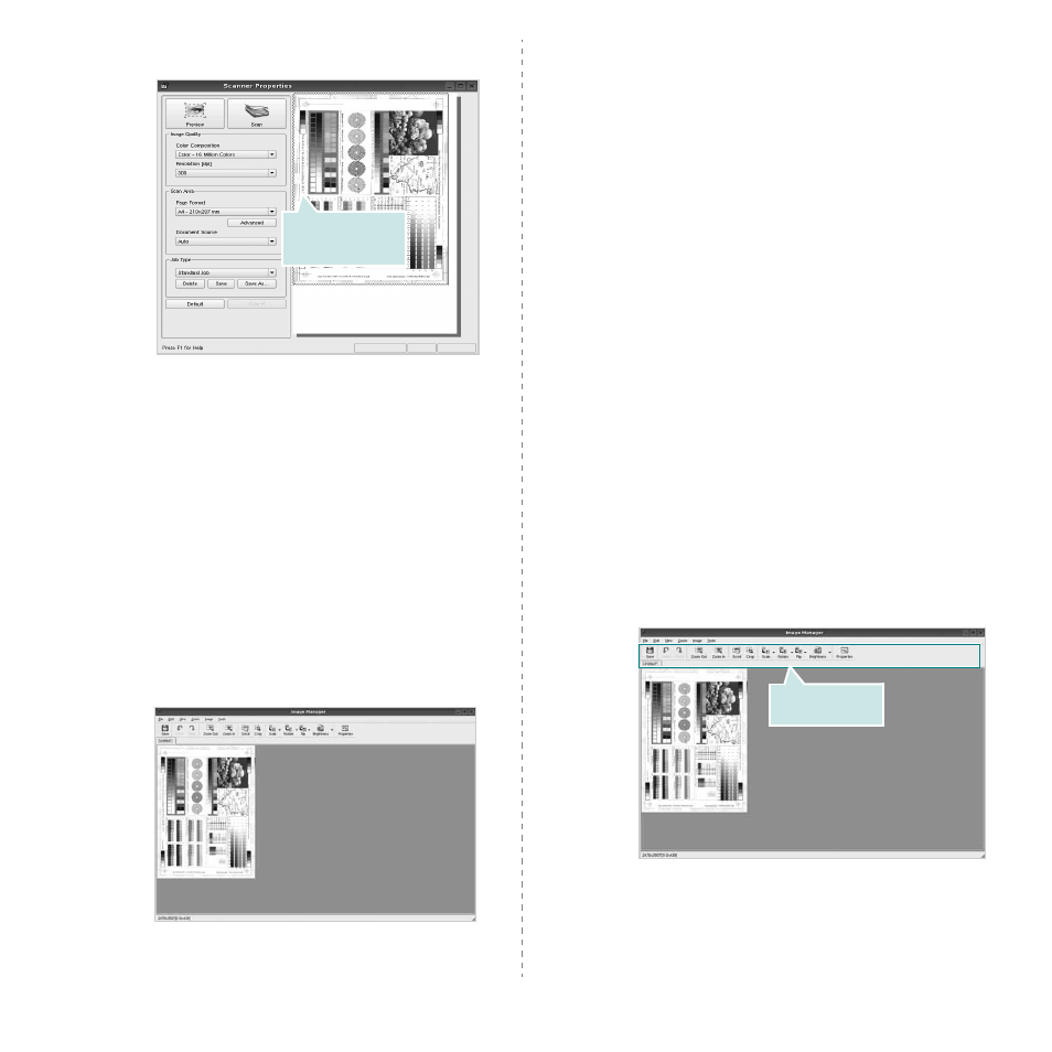 Using the image manager | Samsung SCX-6322DN User Manual | Page 139 / 148