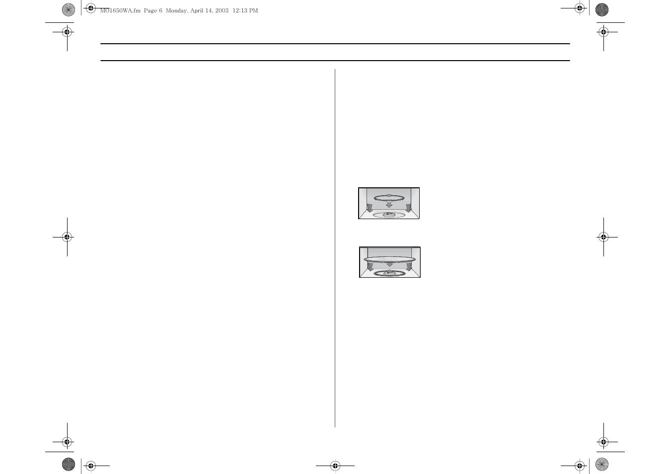 Setting up your microwave oven 1 | Samsung MO1650WA User Manual | Page 6 / 36