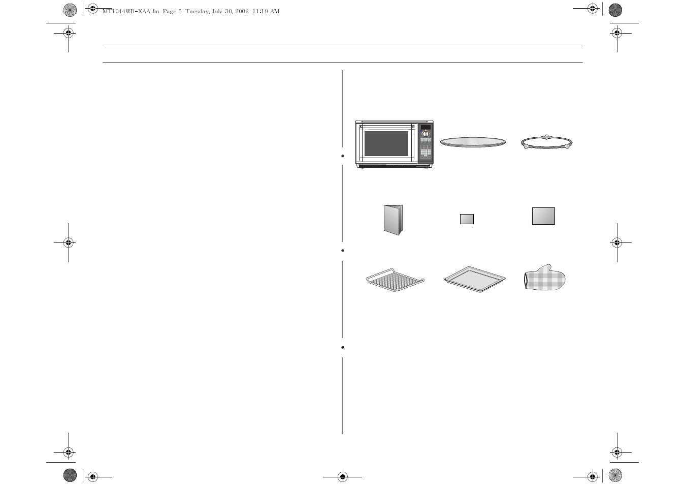 Samsung MT1044WBBB/CB User Manual | Page 5 / 36