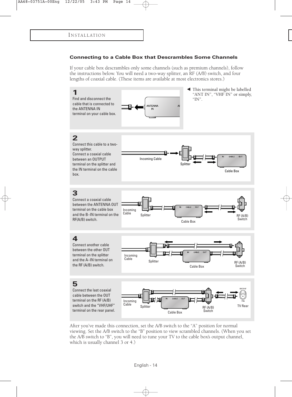 Samsung CL-21Z30 User Manual | Page 14 / 60