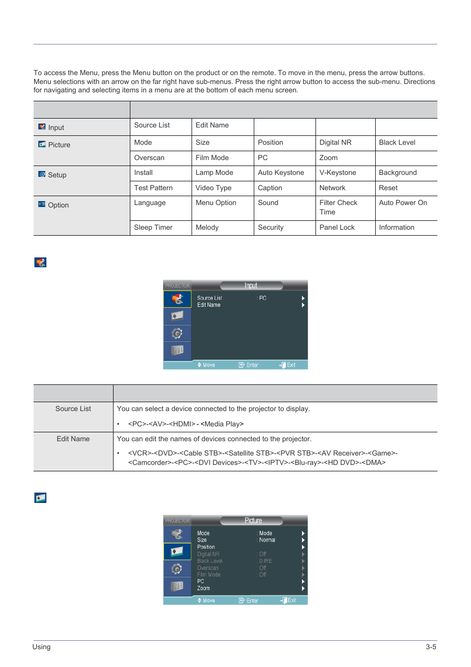 Samsung SP-M305 User Manual | Page 42 / 89