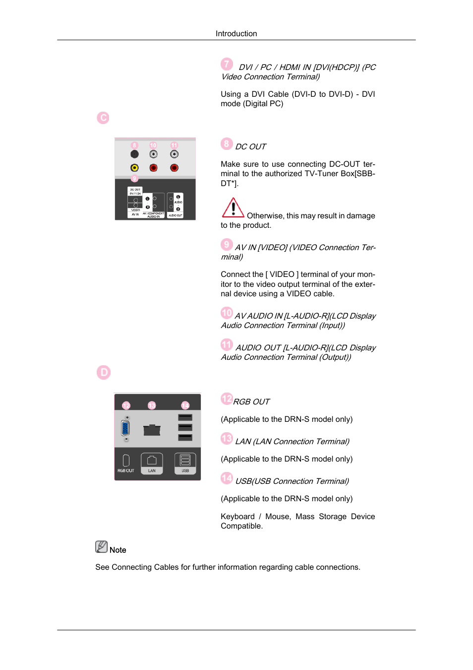 Samsung 460DR-S User Manual | Page 15 / 117