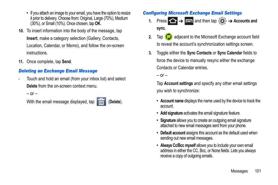 Samsung GALAXY S SGH-T989D User Manual | Page 109 / 223