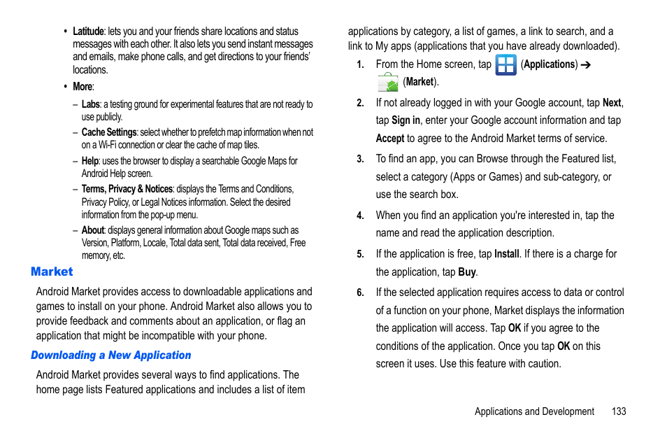 Market | Samsung GALAXY S SGH-T989D User Manual | Page 141 / 223