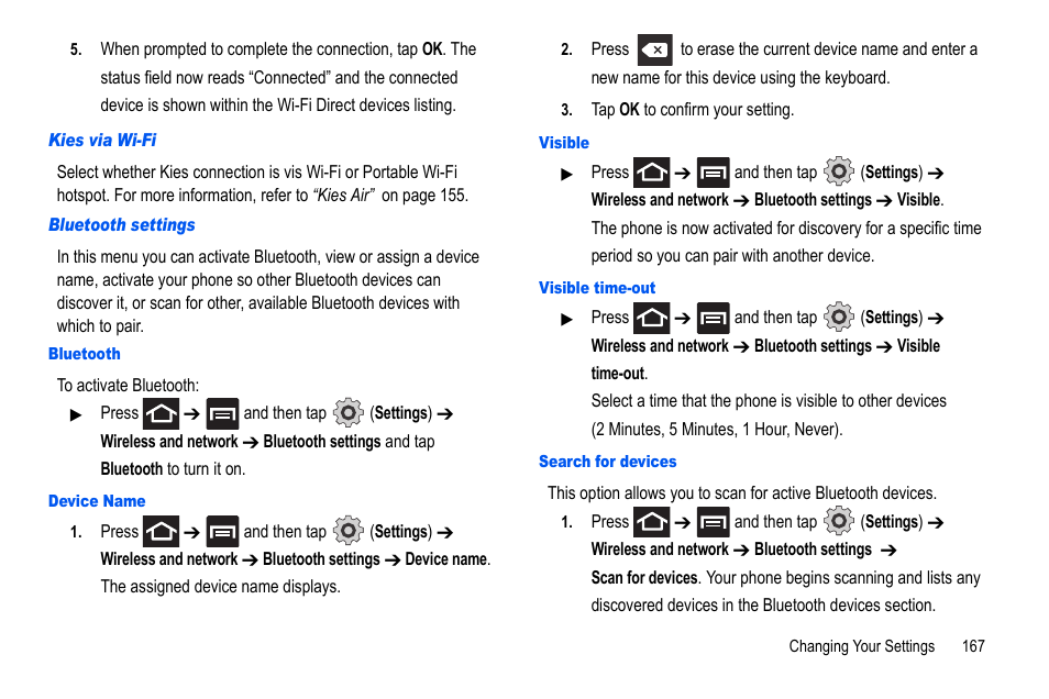 Samsung GALAXY S SGH-T989D User Manual | Page 175 / 223