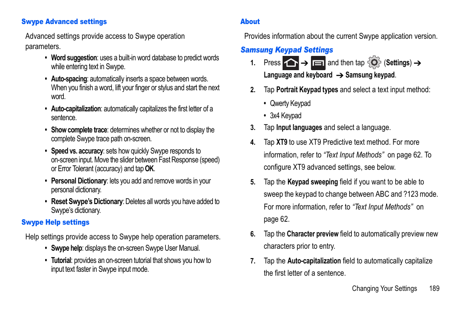 Samsung GALAXY S SGH-T989D User Manual | Page 197 / 223