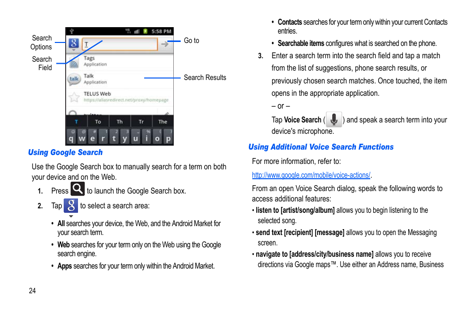 Samsung GALAXY S SGH-T989D User Manual | Page 32 / 223