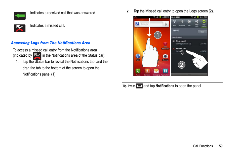 Samsung GALAXY S SGH-T989D User Manual | Page 67 / 223