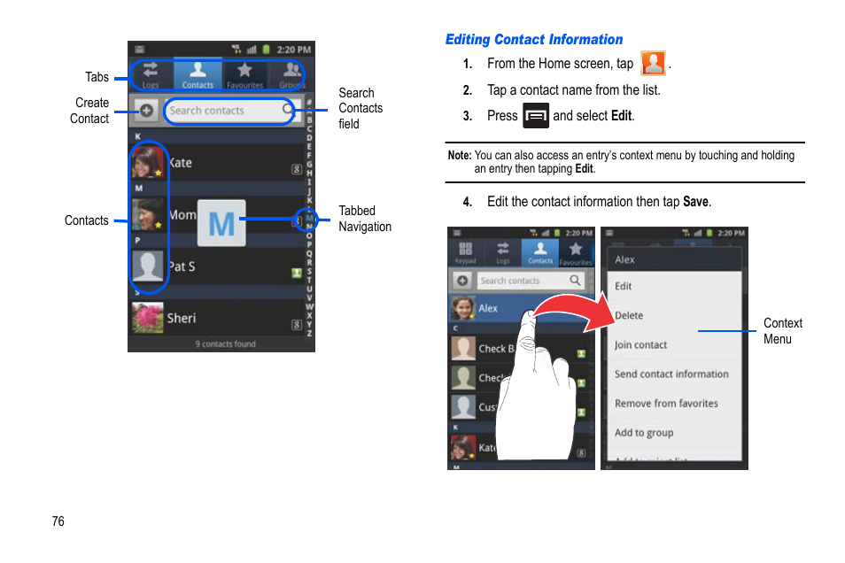 Samsung GALAXY S SGH-T989D User Manual | Page 84 / 223