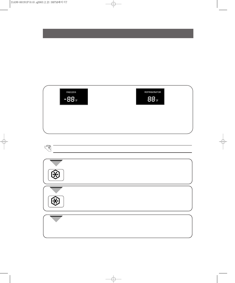 Storing food in the refrigerator or freezer | Samsung RB2044SL User Manual | Page 8 / 15