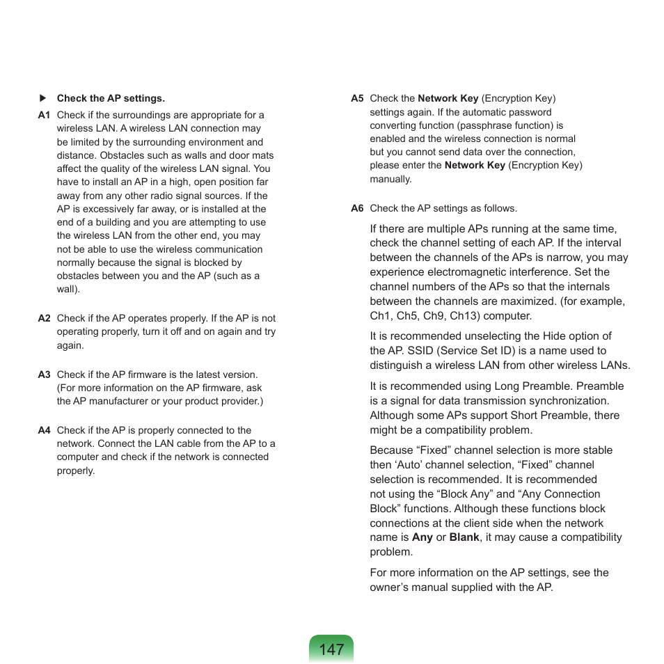 Samsung P55 User Manual | Page 148 / 172