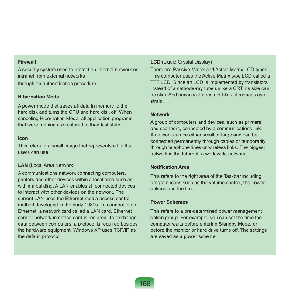 Samsung P55 User Manual | Page 167 / 172