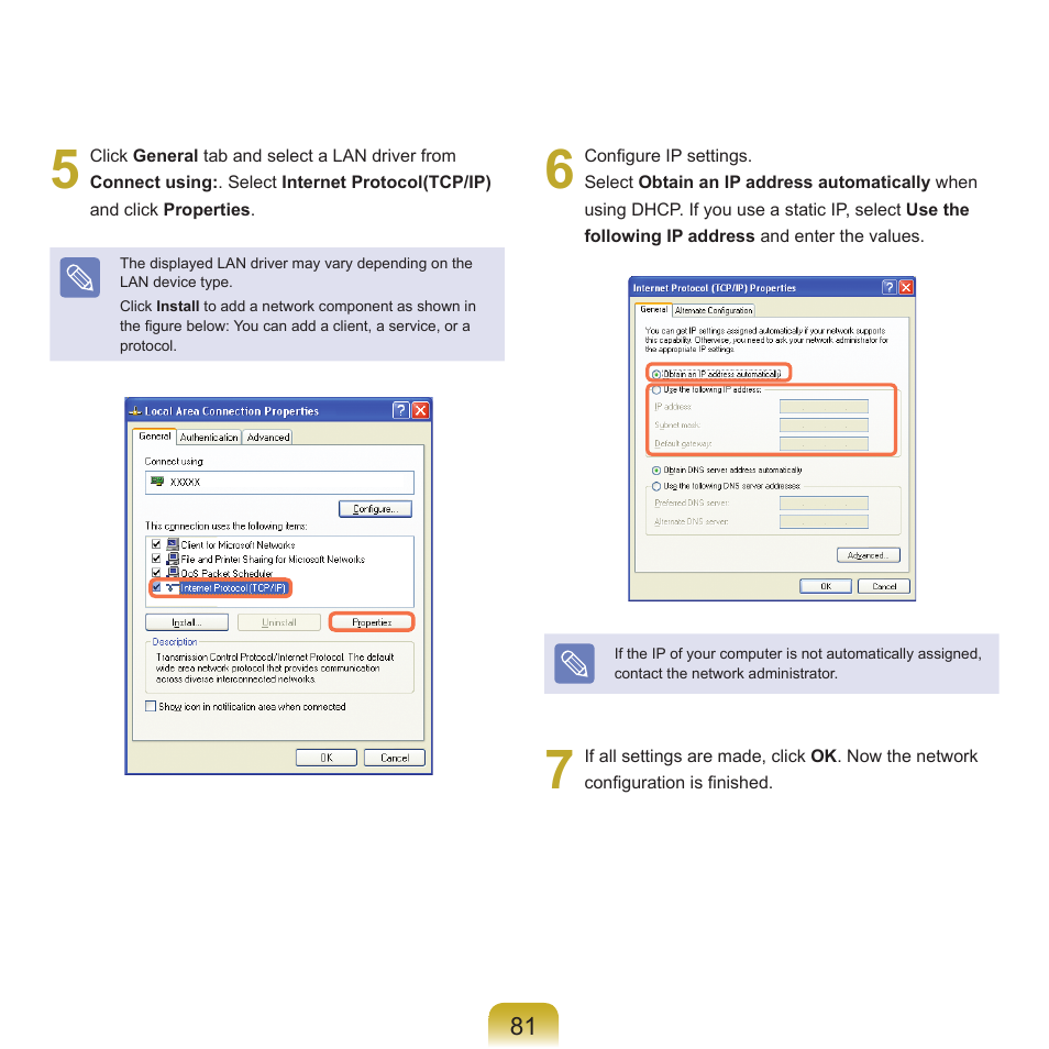 Samsung P55 User Manual | Page 82 / 172